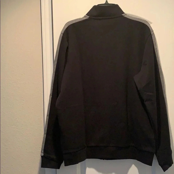 Puma Logo Jacket Full Zip Track Jacket Cardigan Black - Picture 4 of 13